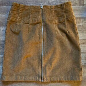 Corduroy skirt